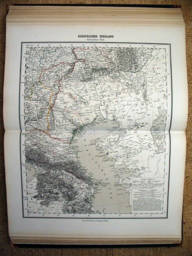Sohr-Berghaus Hand-Atlas 1874 (100)
68. Rusland (ZO) / Russia (SE)