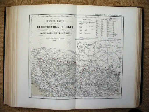 Sohr-Berghaus Hand-Atlas 1874 (100)
70. Europees Turkije (NW) / Turkey in Europe (NW)