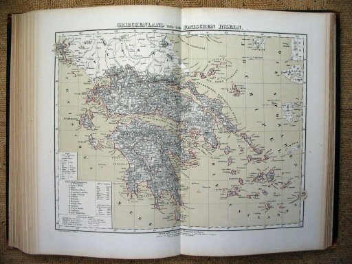 Sohr-Berghaus Hand-Atlas 1874 (100)
74. Griekenland / Greece