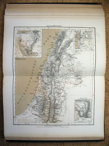 Sohr-Berghaus Hand-Atlas 1874 (100)
78. Palestina / Palestine