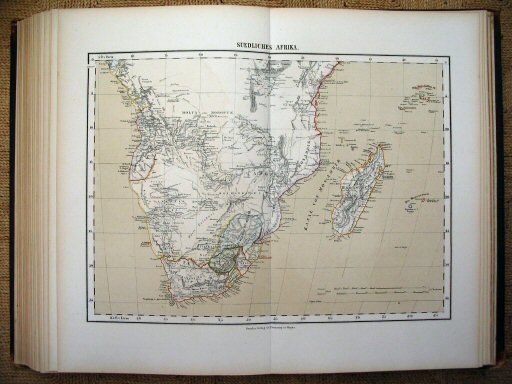 Sohr-Berghaus Hand-Atlas 1874 (100)
86. Afrika (Z) / Africa (S)