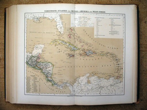 Sohr-Berghaus Hand-Atlas 1874 (100)
90. West-Indië / West Indies