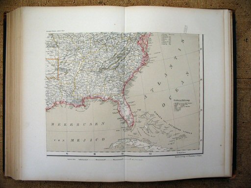 Sohr-Berghaus Hand-Atlas 1874 (100)
93. Verenigde Staten (ZO) / United States (SE)