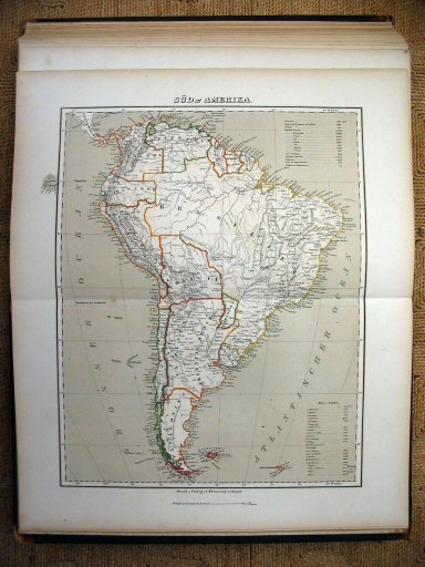 Sohr-Berghaus Hand-Atlas 1874 (100)
95. Zuid-Amerika / South America