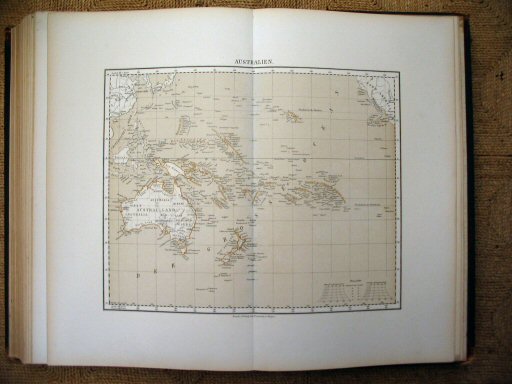 Sohr-Berghaus Hand-Atlas 1874 (100)
98. Oceanië / Pacific