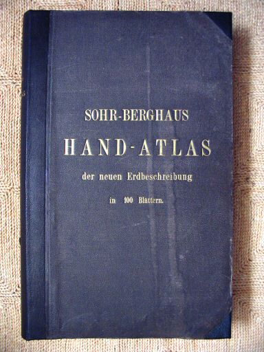 Sohr-Beghaus Hand-Atlas 1883 (100)
Voorkant band / Front cover
