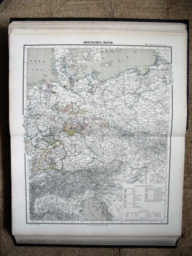 Sohr-Berghaus Hand-Atlas 1883 (100)
10. Deutsches Reich