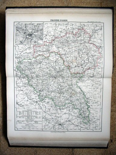 Sohr-Berghaus Hand-Atlas 1883 (100)
16. Provinz Posen