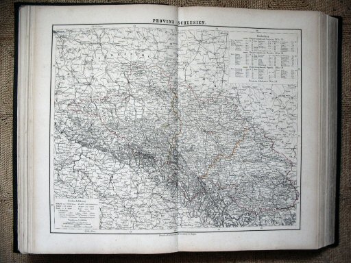 Sohr-Berghaus Hand-Atlas 1883 (100)
17. Silezië / Silesia
