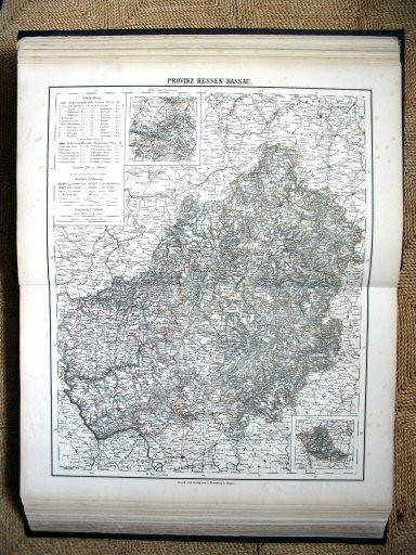 Sohr-Berghaus Hand-Atlas 1883 (100)
21. Provinz Hessen-Nassau