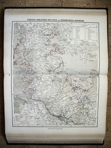 Sohr-Berghaus Hand-Atlas 1883 (100)
23. Sleeswijk-Holstein
23. Schleswig-Holstein