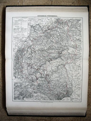 Sohr-Berghaus Hand-Atlas 1883 (100)
26. Königreich Würtemberg