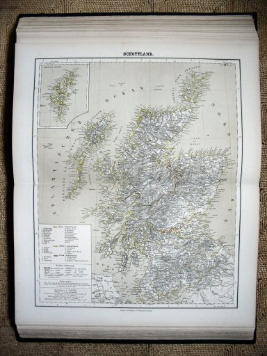 Sohr-Berghaus Hand-Atlas 1883 (100)
55. Schottland