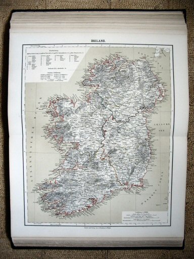 Sohr-Berghaus Hand-Atlas 1883 (100)
56. Ireland