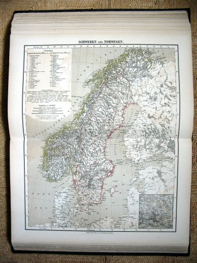Sohr-Berghaus Hand-Atlas 1883 (100)
61. Schweden und Norwegen