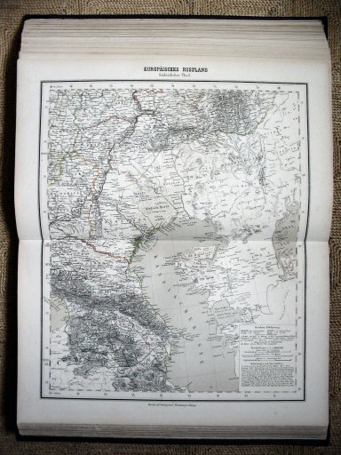 Sohr-Berghaus Hand-Atlas 1883 (100)
67. Rusland (ZO) / Russia (SE)