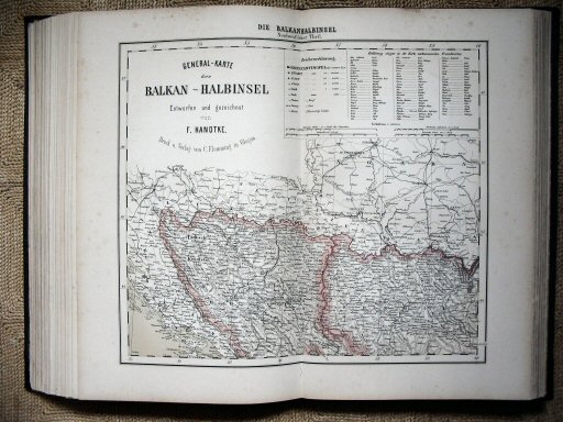 Sohr-Berghaus Hand-Atlas 1883 (100)
69. Balkan (NW)