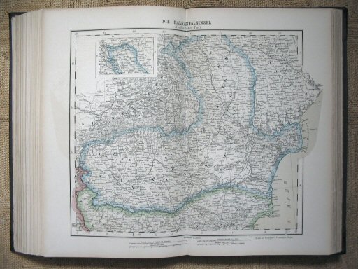 Sohr-Berghaus Hand-Atlas 1883 (100)
70. Balkan (NO)