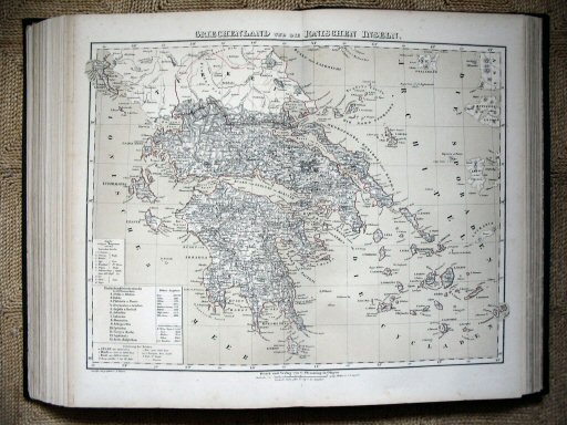 Sohr-Berghaus Hand-Atlas 1883 (100)
73. Griekenland / Greece
