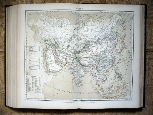 Sohr-Berghaus Hand-Atlas 1883 (100)
74. Asien