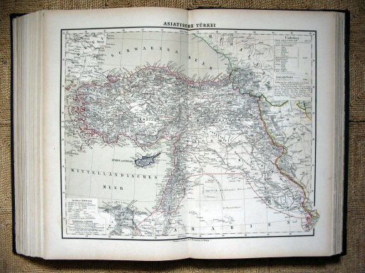 Sohr-Berghaus Hand-Atlas 1883 (100)
76. Asiatische Türkei