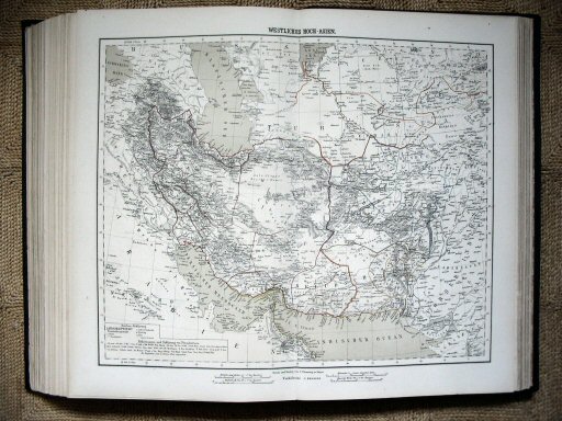 Sohr-Berghaus Hand-Atlas 1883 (100)
78. Westliches Hochasien