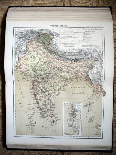 Sohr-Berghaus Hand-Atlas 1883 (100)
79. Vorder-Indien