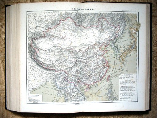 Sohr-Berghaus Hand-Atlas 1883 (100)
81. China und Japan