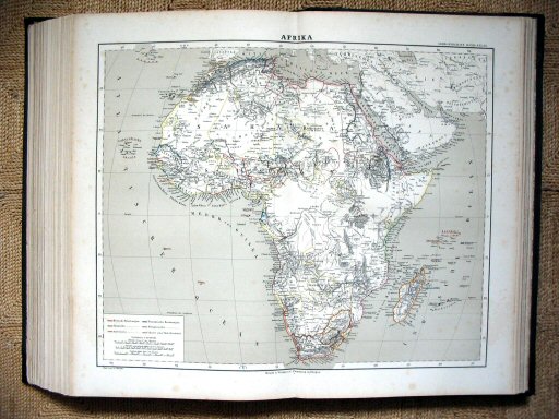 Sohr-Berghaus Hand-Atlas 1883 (100)
83. Afrika / Africa