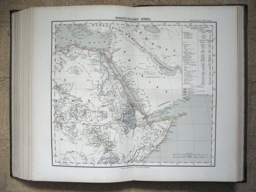 Sohr-Berghaus Hand-Atlas 1883 (100)
85. Afrika (NO) / Africa (NE)