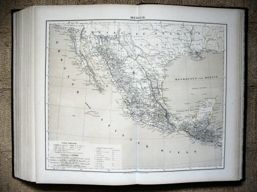 Sohr-Berghaus Hand-Atlas 1883 (100)
89. Mexico
