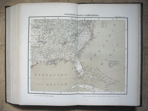 Sohr-Berghaus Hand-Atlas 1883 (100)
93. Verenigde Staten (ZO) / United States (SE)