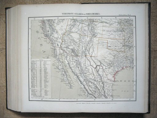 Sohr-Berghaus Hand-Atlas 1883 (100)
94. Verenigde Staten (ZW) / United States (SW)