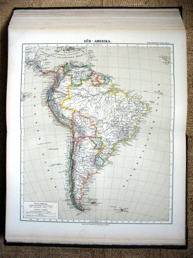 Sohr-Berghaus Hand-Atlas 1883 (100)
95. Zuid-Amerika / South America