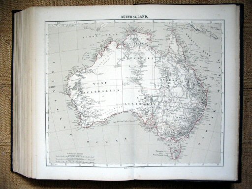 Sohr-Berghaus Hand-Atlas 1883 (100)
99. Australland