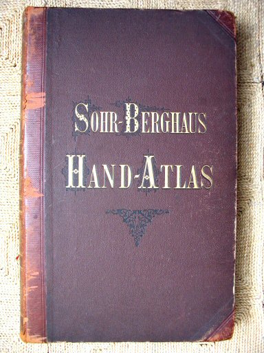 Sohr-Berghaus Hand-Atlas 1891 (100)
Voorkant band / Front cover