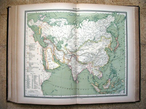 Sohr-Berghaus Hand-Atlas 1891 (100)
73. Azië / Asia