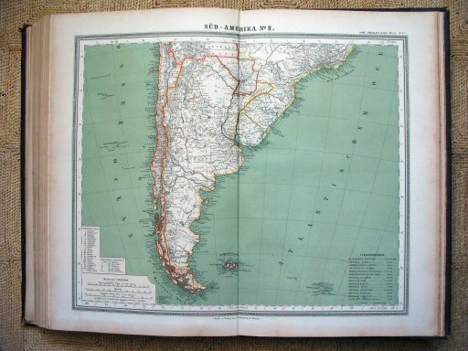 Sohr-Berghaus Hand-Atlas 1891 (100)
97. Zuid-Amerika II / South America II