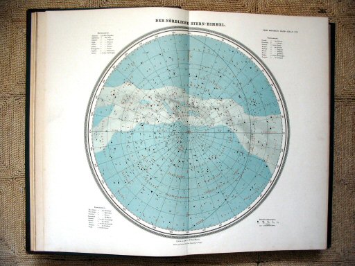 Sohr-Berghaus Hand-Atlas 1892 (100)
3. Sterrenbeelden (noordelijke hemel)
3. Constellations (northern sky)