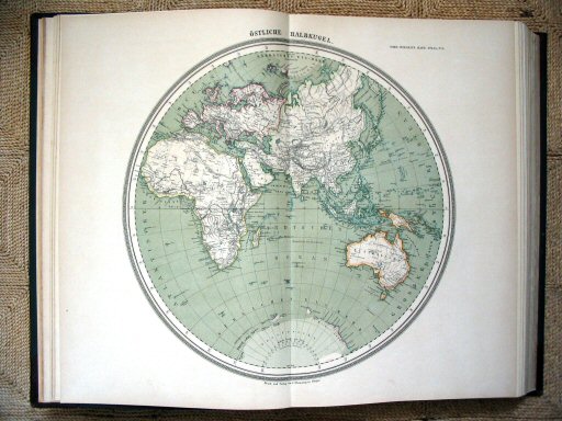 Sohr-Berghaus Hand-Atlas 1892 (100)
6. Oostelijk halfrond / Eastern hemisphere