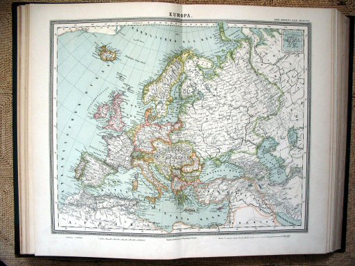 Sohr-Berghaus Hand-Atlas (1892)
8. Europa / Europe