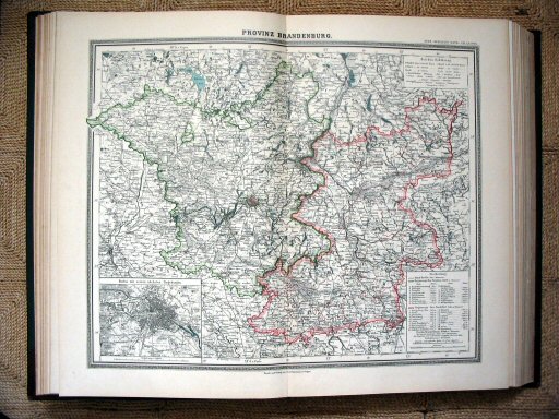 Sohr-Berghaus Hand-Atlas (1892)
14. Brandenburg