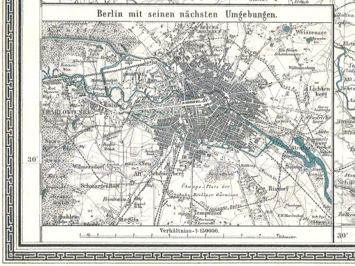 Sohr-Berghaus Hand-Atlas (1892)
14a. Berlijn / Berlin