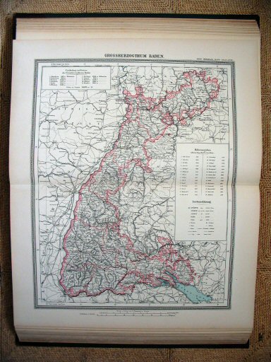 Sohr-Berghaus Hand-Atlas 1892 (100)
27. Baden / Bade