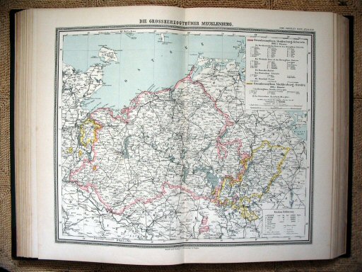 Sohr-Berghaus Hand-Atlas (1892)
30. Mecklenburg