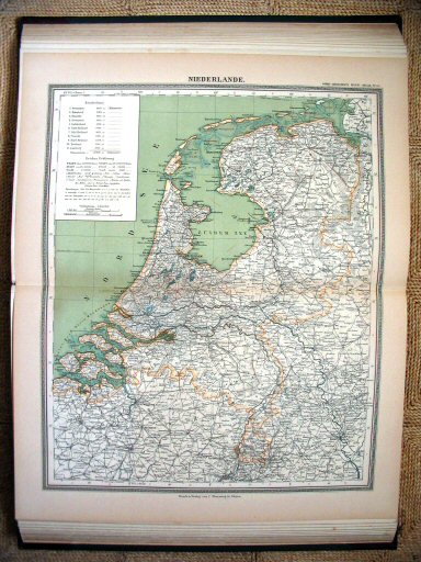 Sohr-Berghaus Hand-Atlas 1892 (100)
57. Nederland / Netherlands
