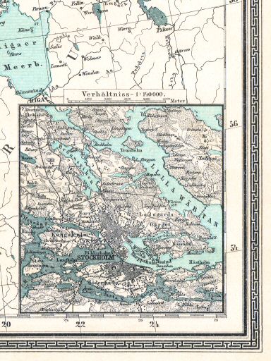 Sohr-Berghaus Hand-Atlas (1892)
60a. Stockholm