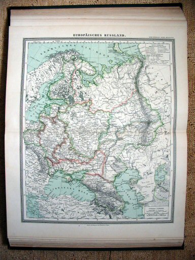 Sohr-Berghaus Hand-Atlas (1892)
62. Rusland / Russia