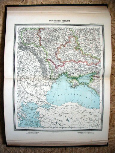 Sohr-Berghaus Hand-Atlas 1892 (100)
65. Rusland (ZW) / Russia (SW)