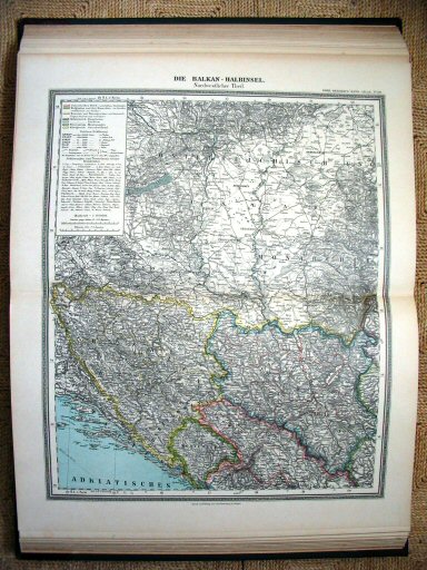 Sohr-Berghaus Hand-Atlas 1892 (100)
69. Balkan (NW)